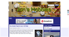Desktop Screenshot of jonshobbies.com