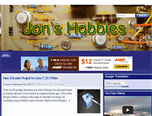 Tablet Screenshot of jonshobbies.com